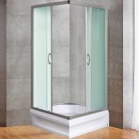 Душевой уголок River Morava 90x90 MT 10000008322 с поддоном — фото 2, Квадратные душевые уголки