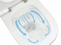 Унитаз Pestan Fluenta Rimless 40006661 подвесной с сидением Микролифт — фото 11, Унитазы