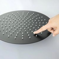 Верхний душ Aquatek Черный матовый арт-AQ2075MB — фото 2, Верхние души