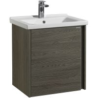 Тумба под раковину Aquaton Стоун 60 1A231401SXC80 подвесная Грецкий орех — фото 1, Тумбы под раковину