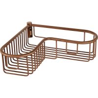 Полка корзина Migliore Complementi 22060 угловая Медь Полка корзина Migliore Complementi 22060 угловая Медь