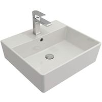 Раковина Bocchi Milano 50 1216 Белая глянцевая — фото 1, Раковины