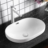 Раковина Ceruttispa 60 CR018 9861 Белая — фото 1, Раковины встраиваемые сверху