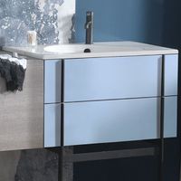 Тумба под раковину Jacob Delafon Nouvelle Vague 80 EB3030-G91 подвесная Аквамарин — фото 2, Тумбы под раковину