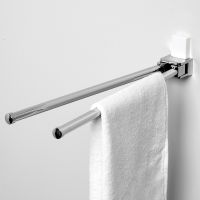 Полотенцедержатель WasserKRAFT Leine поворотный Хром арт-K-5031W — фото 2, Полотенцедержатели