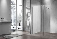 Душевая перегородка Vincea Walk-In 110 VSW-1H110CL профиль Хром стекло прозрачное — фото 3, Душевые перегородки