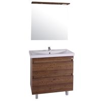 Товар: Тумба под раковину АСБ-мебель Коста 80 11496 Светлый Орех - фото 1 Тумба под раковину АСБ-мебель Коста 80 11496 Светлый Орех — фото 1, Мебель для ванной