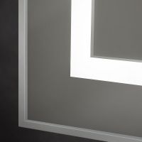 Зеркало BelBagno Kraft 50 SPC-KRAFT-500-800-SENS-AL с подсветкой Сатин с сенсорным выключателем — фото 7, Зеркала в ванную комнату
