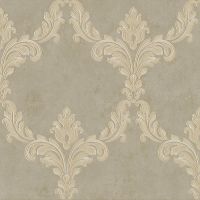 Обои Bernardo Bartalucci Cesara 5011-5 Флизелин (1,06*10,05) Бежевый, Дамаск — фото 1, Обои для стен