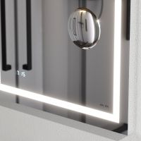 Товар: Зеркало AM.PM Gem 55 M91AMOX0553WG с подсветкой с механическим выключателем - фото 5 Зеркало AM.PM Gem 55 M91AMOX0553WG с подсветкой с механическим выключателем — фото 5, Мебель для ванной