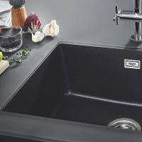 Товар: Кухонная мойка Grohe K700 61 31655AP0 Черный гранит - фото 7 Кухонная мойка Grohe K700 61 31655AP0 Черный гранит — фото 7, Кухонные мойки