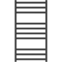 Электрический полотенцесушитель Point Меркурий PN83850B П10 500x1000 диммер справа Черный — фото 1, Электрические полотенцесушители