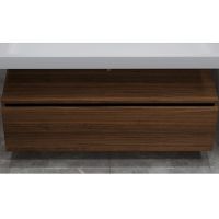 Тумба Boheme Armadi Art Flat Vallessi Uno-S 120 897-120-D подвесная Dark oak — фото 1, Мебель для ванной