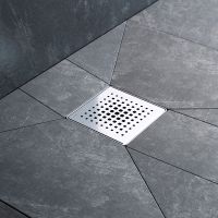 Душевой трап AM.PM PrimeFlow 10 W02BD-P11-010-01SB с решеткой Хром матовый Cut Gradient — фото 7, Трапы для душа