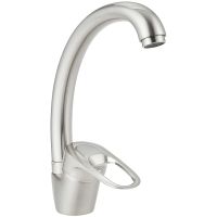 Смеситель для кухни Viko V-4254 Серебро — фото 1, Смесители для кухни