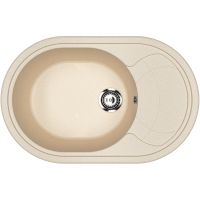 Кухонная мойка Ulgran Classic U-610-328 Бежевая — фото 1, Кухонные мойки