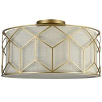 Люстра Maytoni House Messina H223-PL-03-G Льняная Золото — фото 1, Люстры