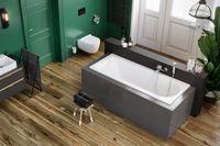 Товар: Акриловая ванна Excellent Aurum Slim 180x80 WAEX.AUR18WHS без гидромассажа - фото 4 Акриловая ванна Excellent Aurum Slim 180x80 WAEX.AUR18WHS без гидромассажа — фото 4, Ванны