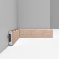 Плинтус Decomaster 2400x58x16 мм арт-D234-83 — фото 2, Плинтуса напольные