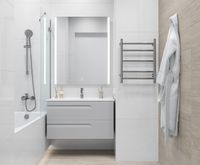 Керамогранит Ceradim Onyx Hope светло-серый 60х60 см — фото 9, Керамогранит