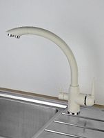 Смеситель для кухни Viko V-5244 Белый — фото 2, Смесители для кухни