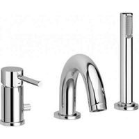 Смеситель на борт ванны Paffoni Birillo LIG040LCR Хром глянцевый — фото 1, Смесители на борт ванны