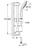Товар: Душевой гарнитур Grohe Euphoria 27226001 Хром - фото 4 Душевой гарнитур Grohe Euphoria 27226001 Хром — фото 4, Душевые гарнитуры на штанге