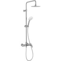 Душевая система Jacob Delafon Aleo E97825RU-4-CP Хром — фото 1, Душевые стойки