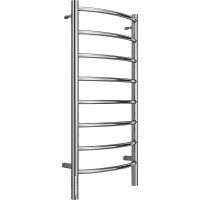 Электрический полотенцесушитель Terminus Классик П8 400х850 левый 4670078531353 Хром — фото 1, Электрические полотенцесушители