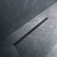 Душевой лоток AM.PM MasterFlow 60 W01SC-S11-060-05BM с Черной матовой решеткой Slim line — фото 5, Душевые лотки