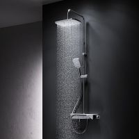 Душевая система AM.PM Func F078F300 с термостатом Хром — фото 10, Душевое оборудование. Душевая программа