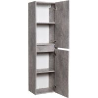 Товар: Шкаф пенал Art&Max Family-1500-2A-SO-CV подвесной Cemento Veneto - фото 3 Шкаф пенал Art&Max Family-1500-2A-SO-CV подвесной Cemento Veneto — фото 3, Мебель для ванной