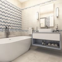 Товар: Керамический декор Шахтинская плитка (Unitile) Аника голубой 01 25х40 см - фото 2 Керамический декор Шахтинская плитка (Unitile) Аника голубой 01 25х40 см — фото 2, Керамическая плитка