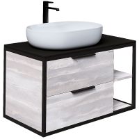 Тумба под раковину Grossman Лофт 90 109002 подвесная Шанико — фото 1, Мебель для ванной