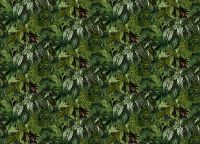 Обои Grandeco Ciara Винил на флизелине (0,53*10,05) Зеленый, Листья арт-A 58601 — фото 2, Обои для стен