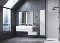 Зеркало Aquaton Сакура 120 1A249702SKW80 Белое — фото 2, Зеркала в ванную комнату