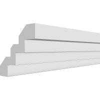 Карниз Перфект AB133 2400x107x106 мм — фото 1, Карнизы