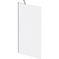 Шторка на ванну AM.PM Gem 80 W90BS-080-140CT профиль Хром стекло прозрачное — фото 2, Неподвижные шторки для ванной