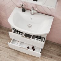 Товар: Тумба под раковину Volna Adel 70.2Y tpADEL70.2Y-01 подвесная Белая - фото 4 Тумба под раковину Volna Adel 70.2Y tpADEL70.2Y-01 подвесная Белая — фото 4, Тумбы под раковину