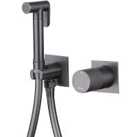 Гигиенический душ со смесителем Abber Rund Никель арт-AF8725NG — фото 1, Гигиенические души