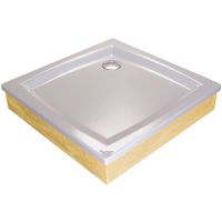 Акриловый поддон для душа Ravak Galaxy Elipso EX 100х100 A02AA01310 Белый — фото 1, Акриловые душевые поддоны
