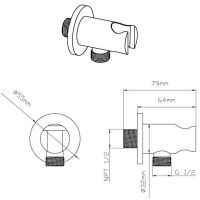 Товар: Шланговое подключение Vincea VSC-42GM Вороненая сталь - фото 2 Шланговое подключение Vincea VSC-42GM Вороненая сталь — фото 2, Шланговые подключения