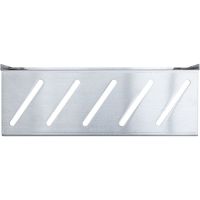 Металлическая полка Aquanet Магнум 30 334113 Сталь браш — фото 8, Полки для ванной и душа