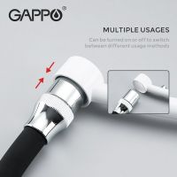 Смеситель для кухни Gappo G48 G4348 Белый Черный — фото 8, Смесители для кухни