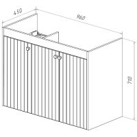 Товар: Тумба под раковину Lemark Romance 100 LM07R100T подвесная Белый глянец - фото 9 Тумба под раковину Lemark Romance 100 LM07R100T подвесная Белый глянец — фото 9, Мебель для ванной