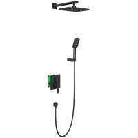 Товар: Душевая система Timo Torne SX-4319/03SM Черный - фото 1 Душевая система Timo Torne SX-4319/03SM Черный — фото 1, Встраиваемые душевые комплекты