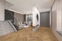 Виниловый ламинат Damy Floor Chevron LVT DF10-Ch-LVT Сен-Клу 600х127х2,5 мм — фото 8, Виниловый ламинат