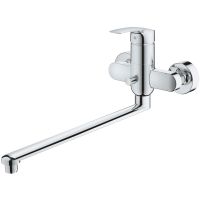 Смеситель для ванны Grohe Eurosmart 23992003 универсальный Хром — фото 3, Смесители