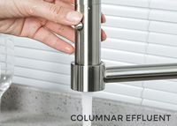 Смеситель для кухни Gappo G4398-55 Нержавеющая сталь Серый — фото 6, Смесители для кухни