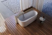 Акриловая ванна Abber 170х78 без гидромассажа арт-AB9494-1.7 — фото 3, Акриловые ванны